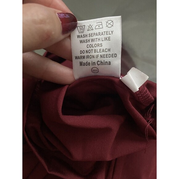 WMZ Women's Set Casual Sexy Off Shoulder Long Sleeve Top Bodycon Pants Size S - Picture 13 of 13